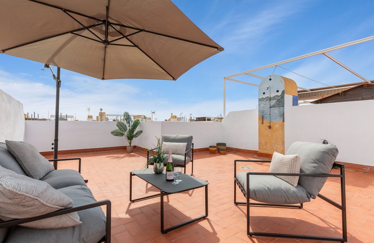 Begagnad - Bungalow - Torrevieja - La Siesta - El Salado -  Torreta