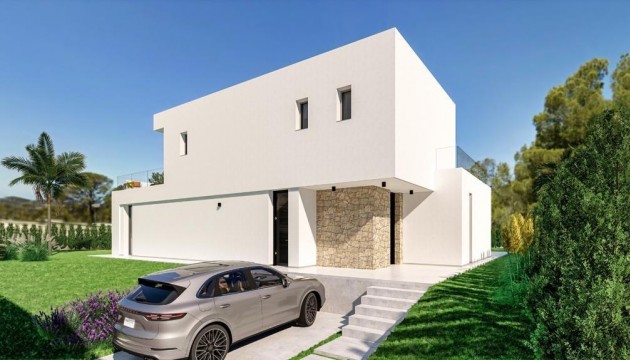 Detached Villa - New Build - Finestrat - Balcon sierra cortina