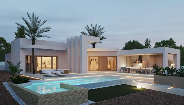 Detached Villa - Nieuwbouw Woningen - Algorfa - Lomas De La Juliana