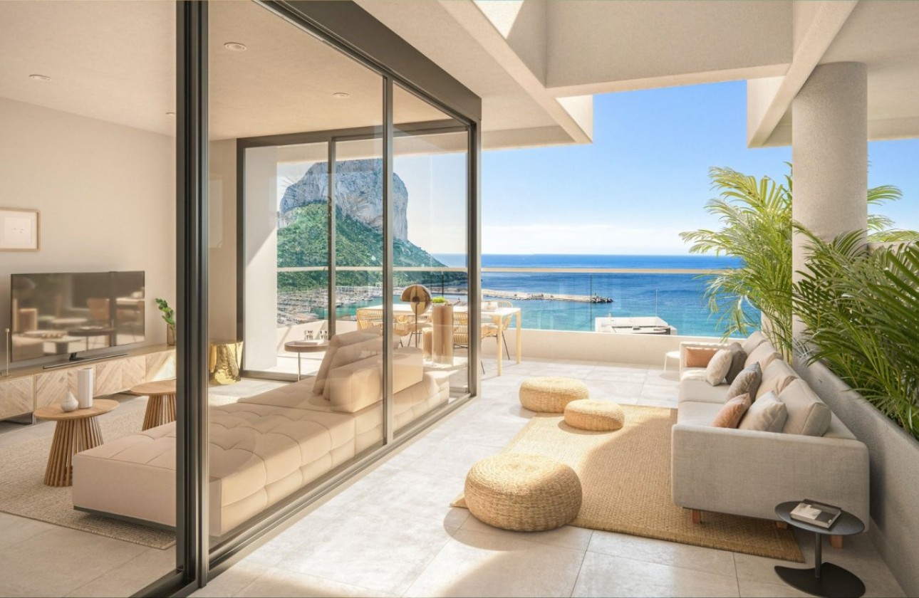 Neue Gebäude - Apartment - Calpe - Playa del Bol