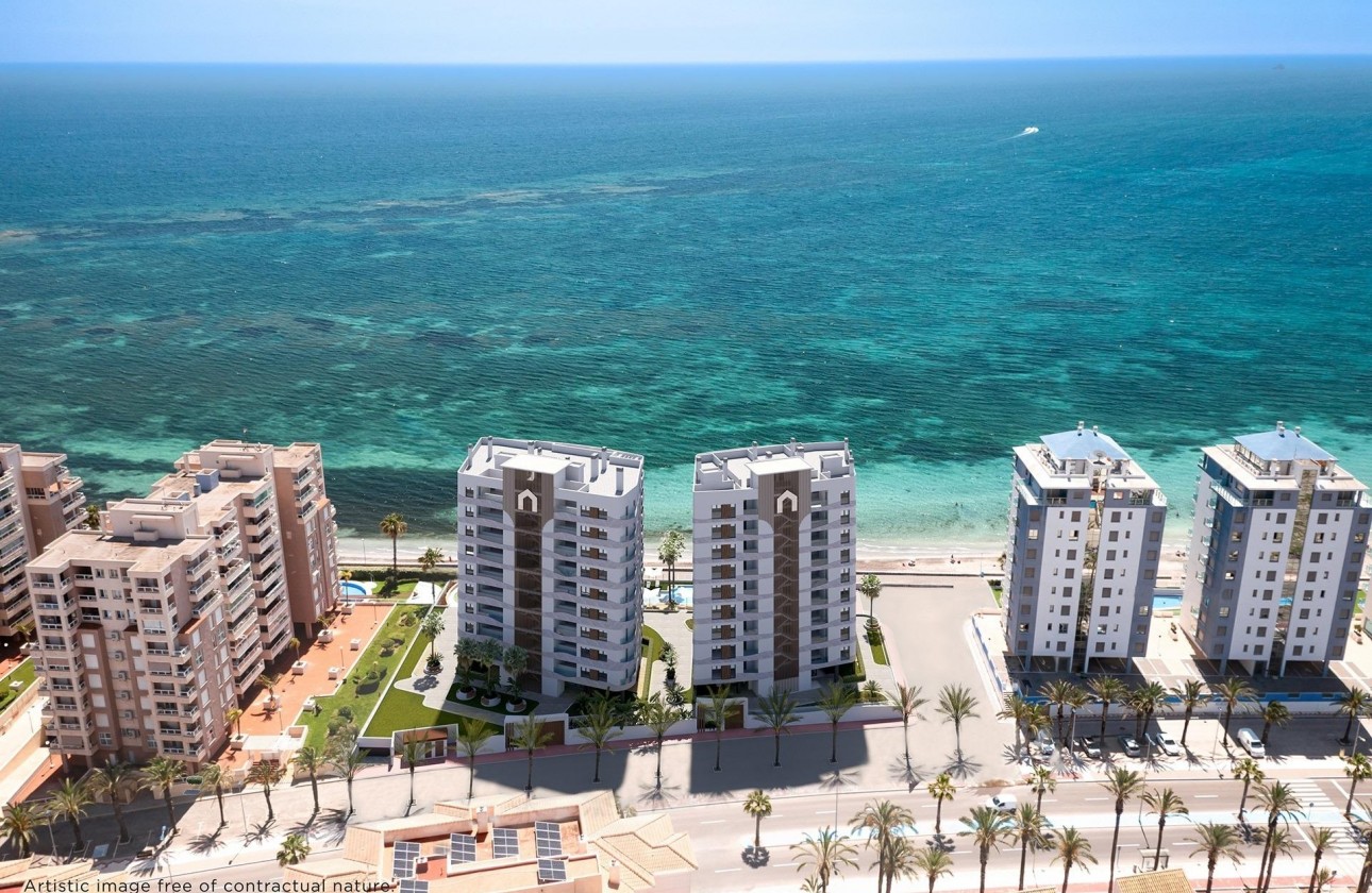 Neue Gebäude - Apartment - La Manga del Mar Menor - 1ª Linea Del Mar Mediterraneo