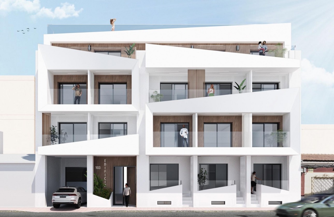 Neue Gebäude - Apartment - Torrevieja - Playa del Cura