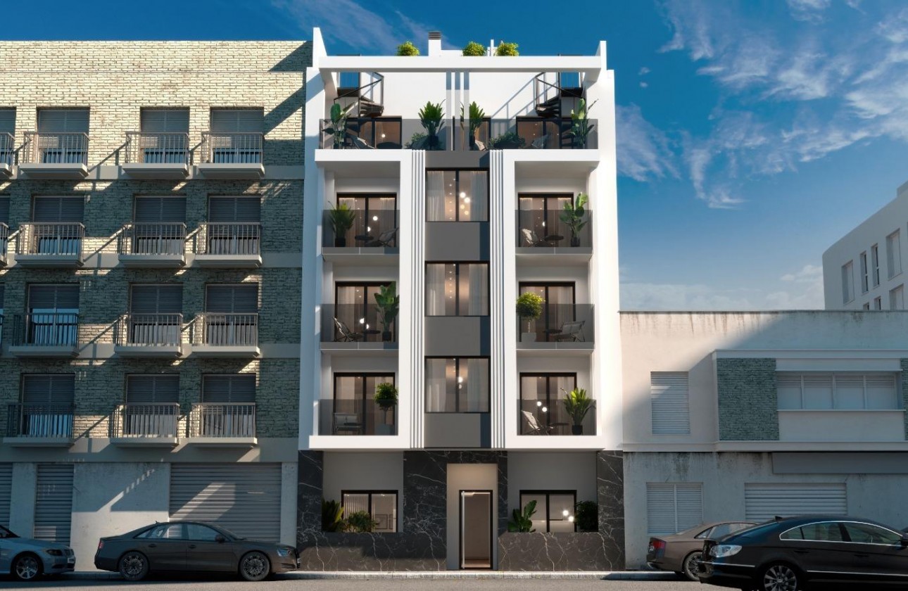 Neue Gebäude - Apartment - Torrevieja - Playa del Cura