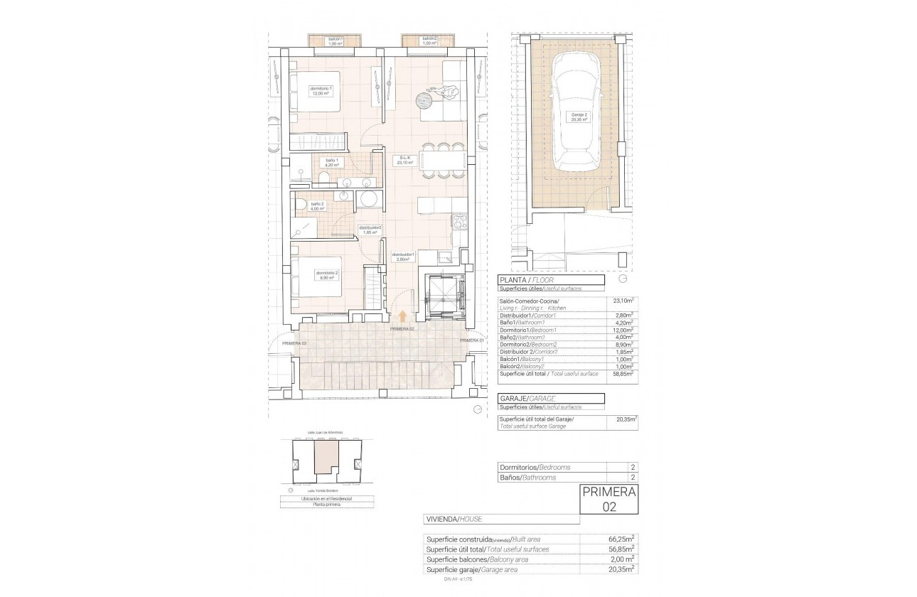 New Build - Apartment - Hondón de las Nieves