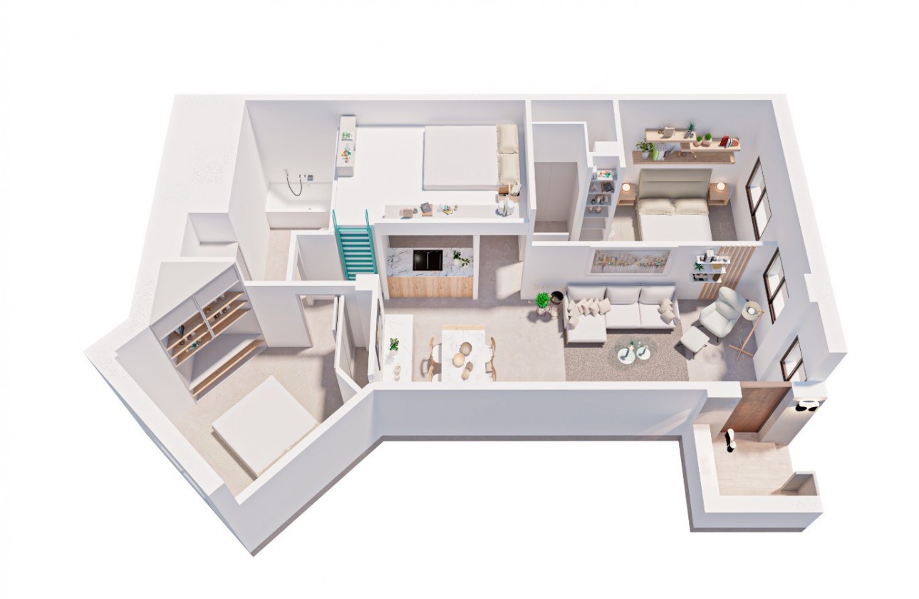 New Build - Apartment - Pilar de la Horadada