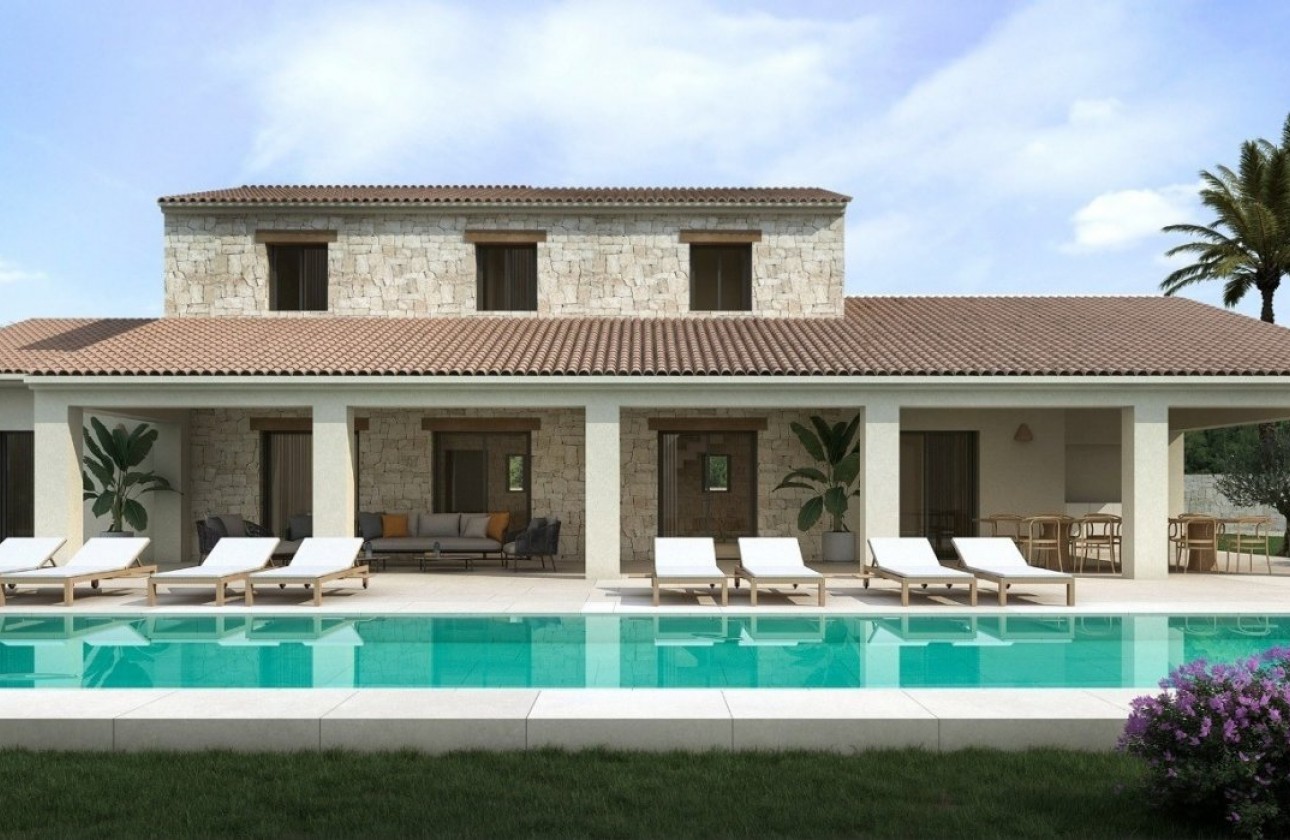 New Build - Detached Villa - Moraira - Fustera