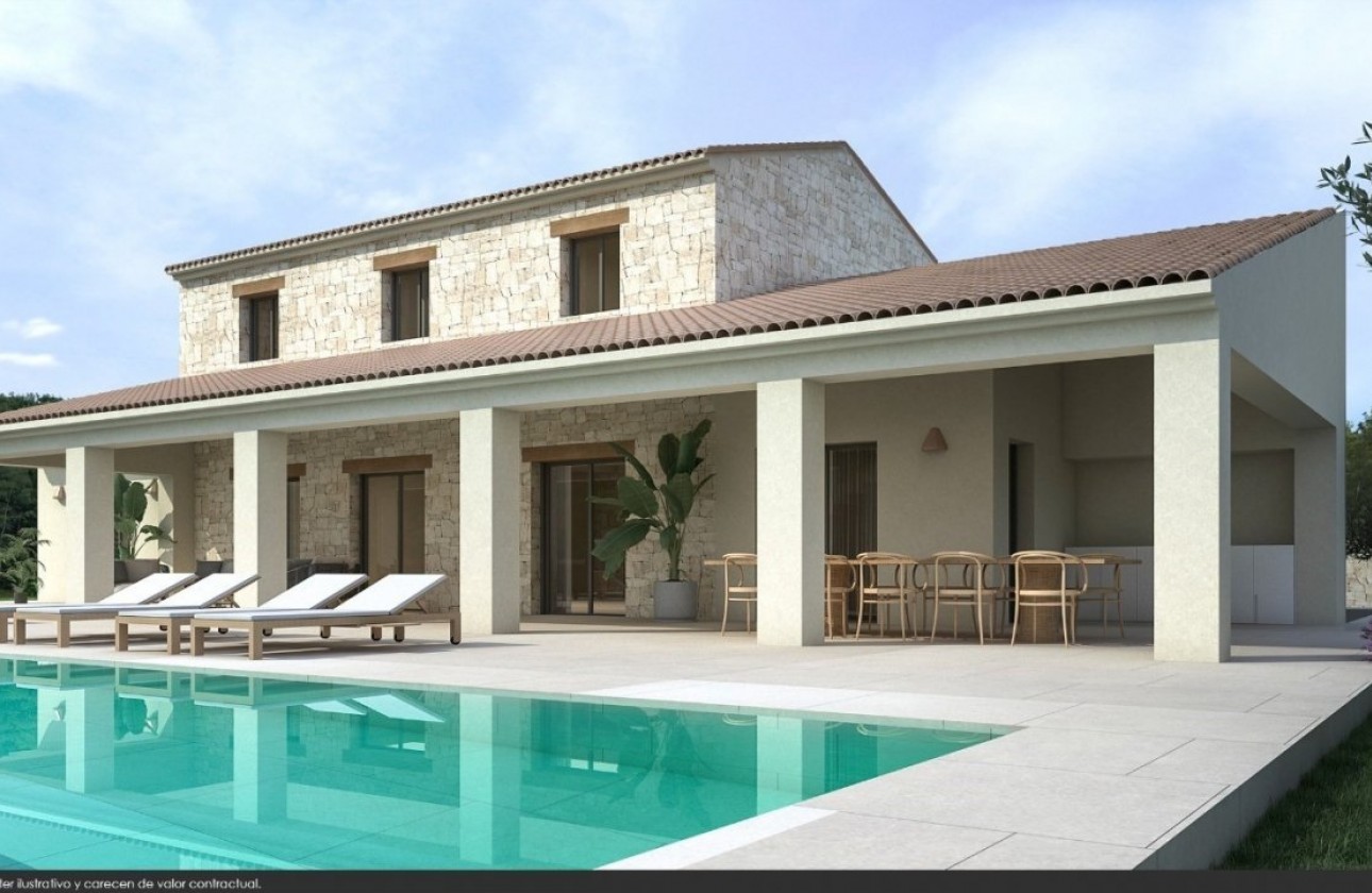 New Build - Detached Villa - Moraira - Fustera