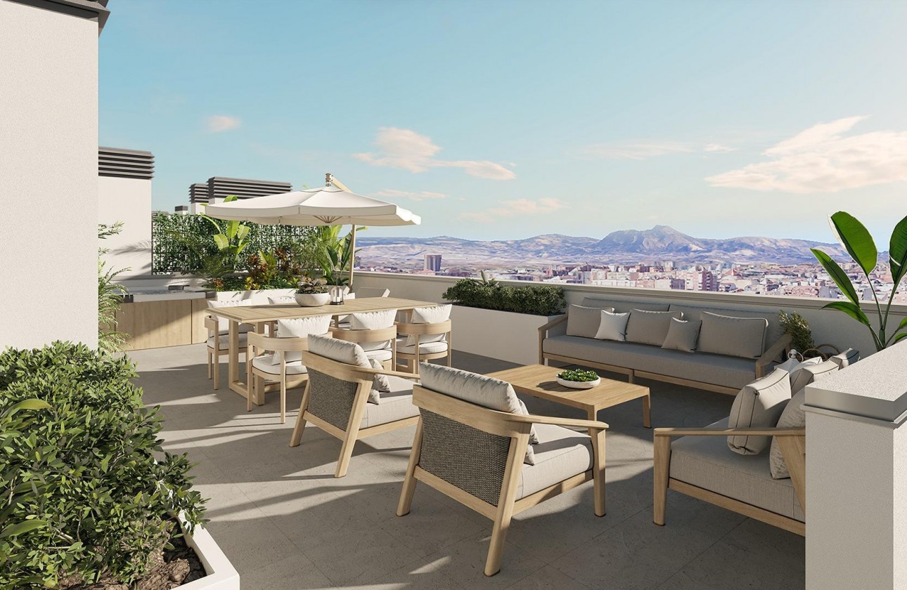 Nieuwbouw Woningen - Apartment - Alicante - San Agustín-PAU 2