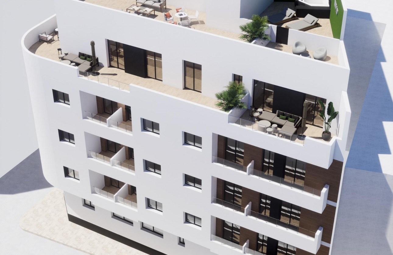 Nieuwbouw Woningen - Apartment - Torrevieja - pueblo