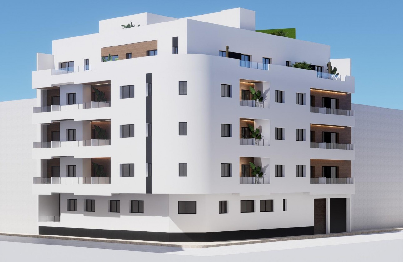 Nieuwbouw Woningen - Apartment - Torrevieja - pueblo