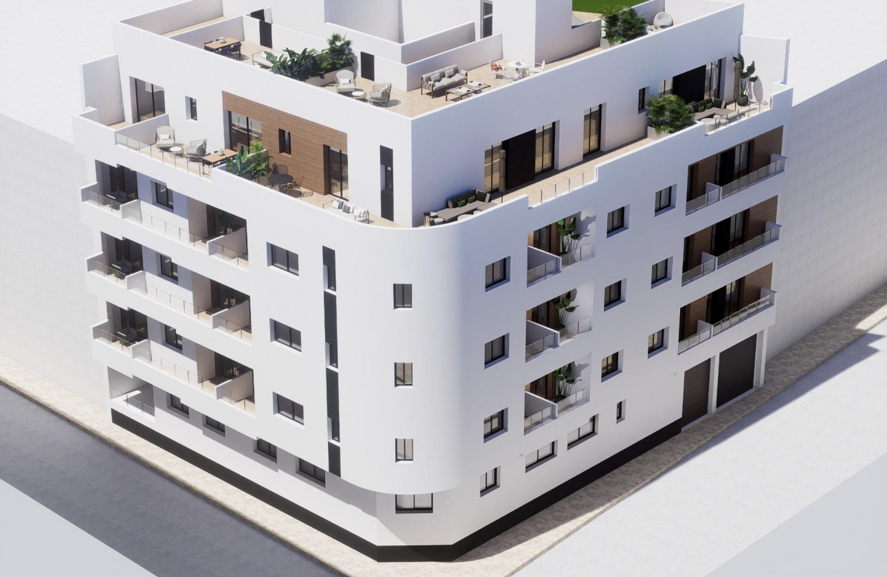 Nieuwbouw Woningen - Apartment - Torrevieja - pueblo