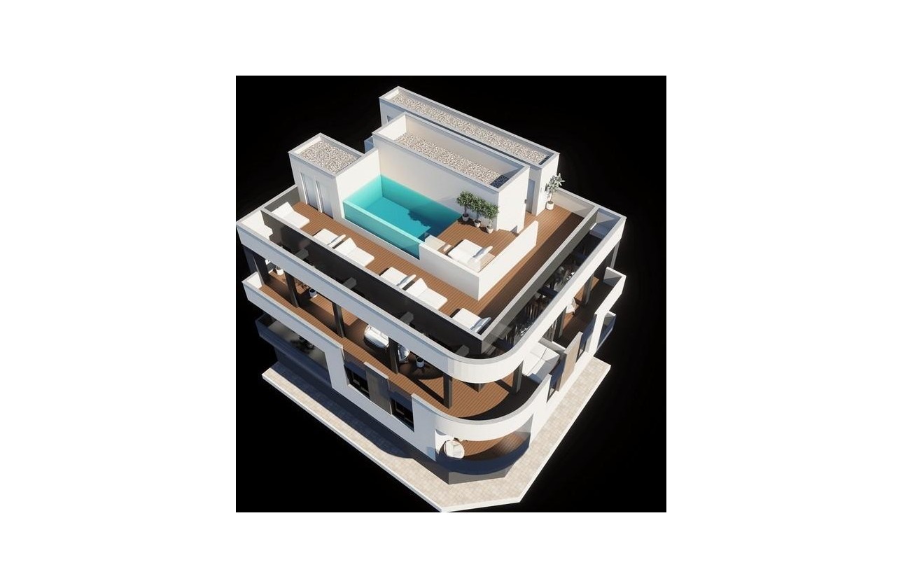 Nieuwbouw Woningen - Apartment - Torrevieja