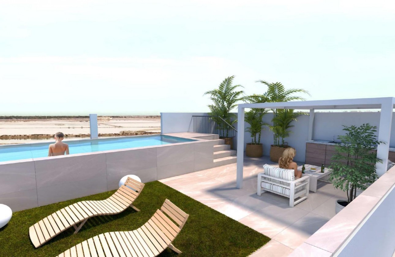 Nieuwbouw Woningen - Bungalow - San Pedro del Pinatar - Lo Pagan