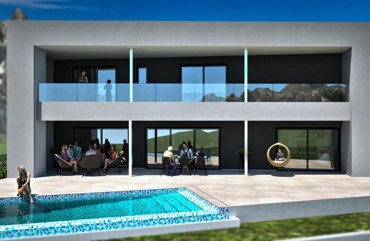 Nieuwbouw Woningen - Detached Villa - La Nucía - Panorama