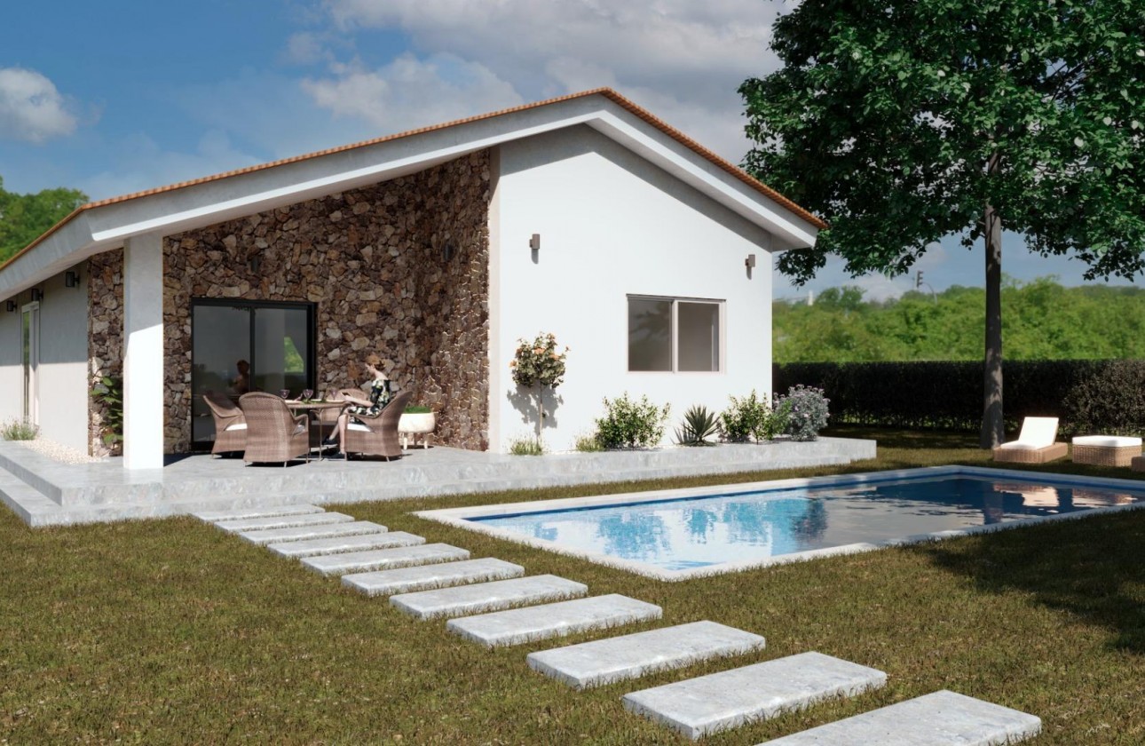 Nieuwbouw Woningen - Detached Villa - Moratalla - Campo de San Juan