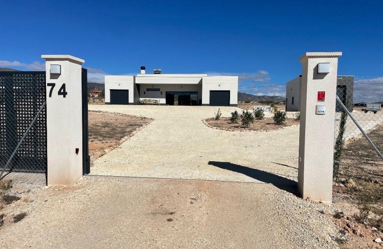 Nieuwbouw Woningen - Detached Villa - Pinoso - Camino Del Prado