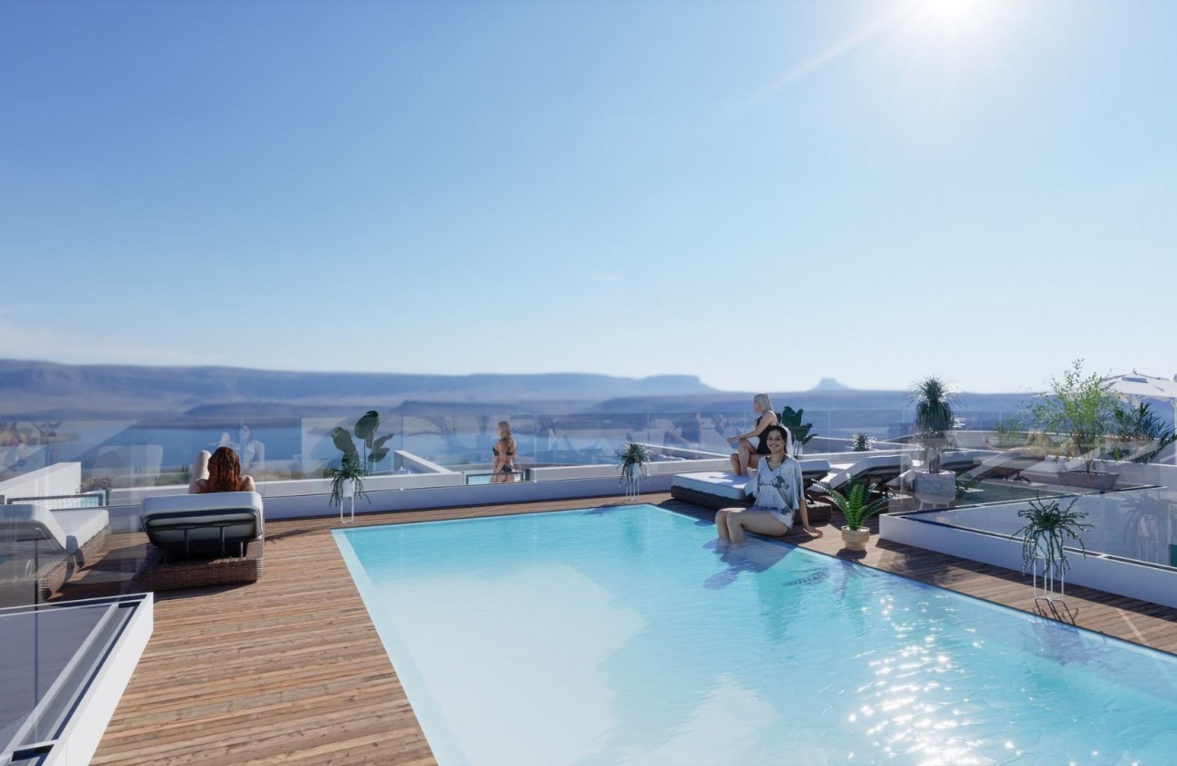 Новое здание - Квартира - Torrevieja - La Siesta - El Salado -  Torreta