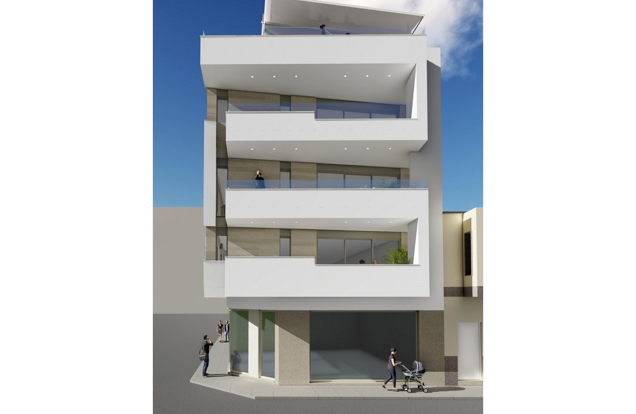 Nowy budynek - Apartment - Torrevieja - Playa del Cura