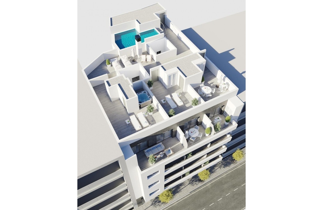 Nowy budynek - Apartment - Torrevieja