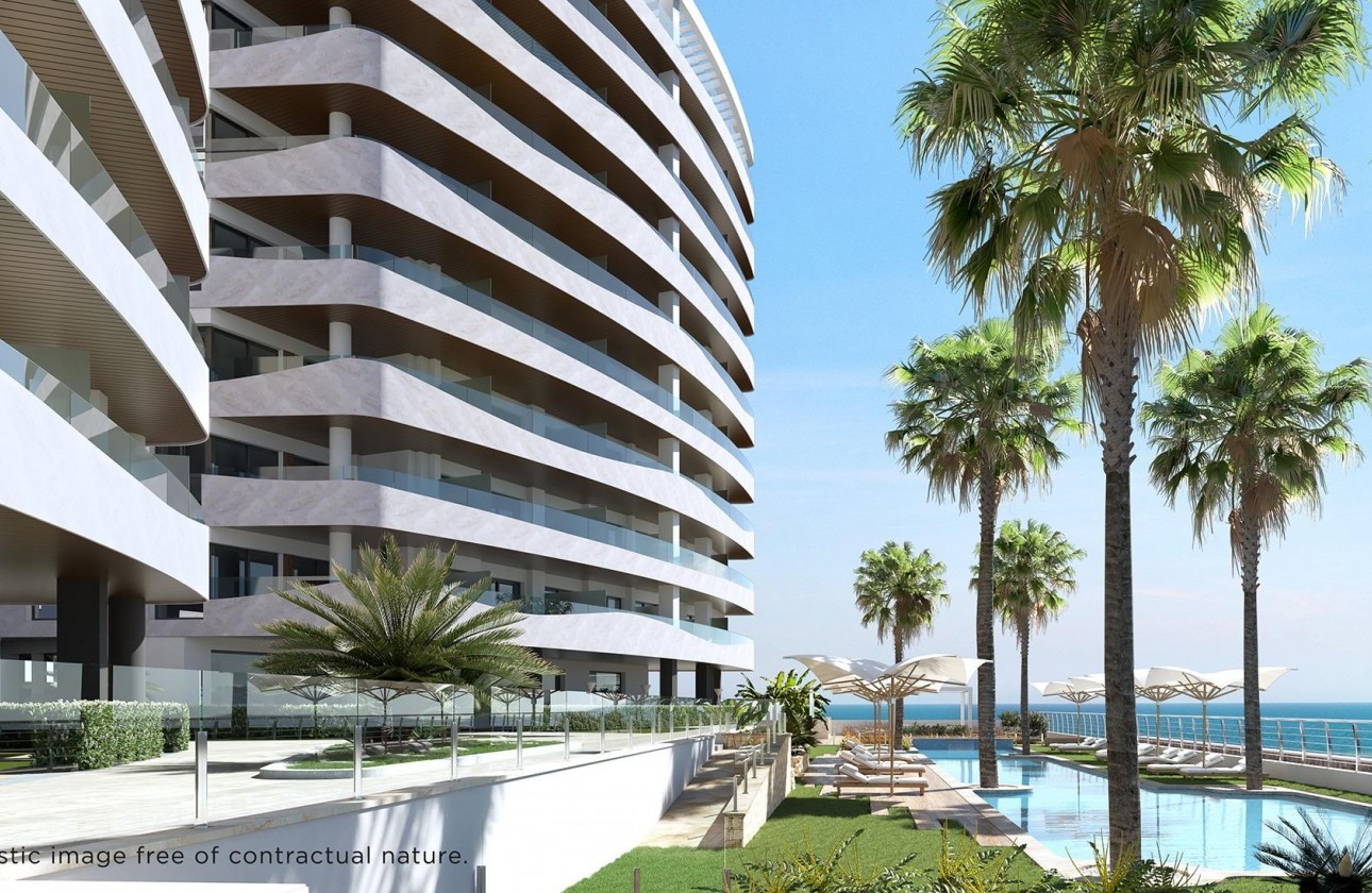 Nueva construcción  - Apartamento - La Manga del Mar Menor - 1ª Linea Del Mar Mediterraneo