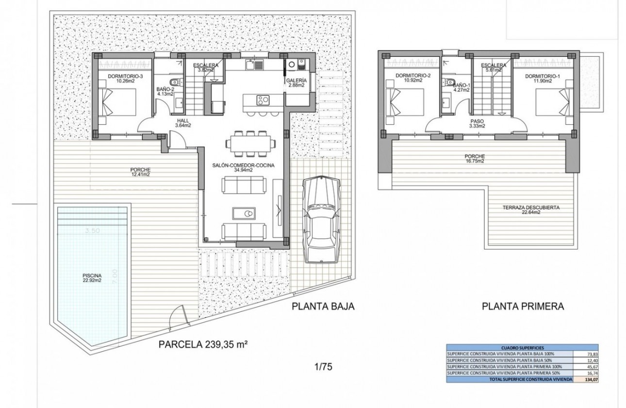 Nueva construcción  - Chalet Independiente - Benijófar - Polideportivo