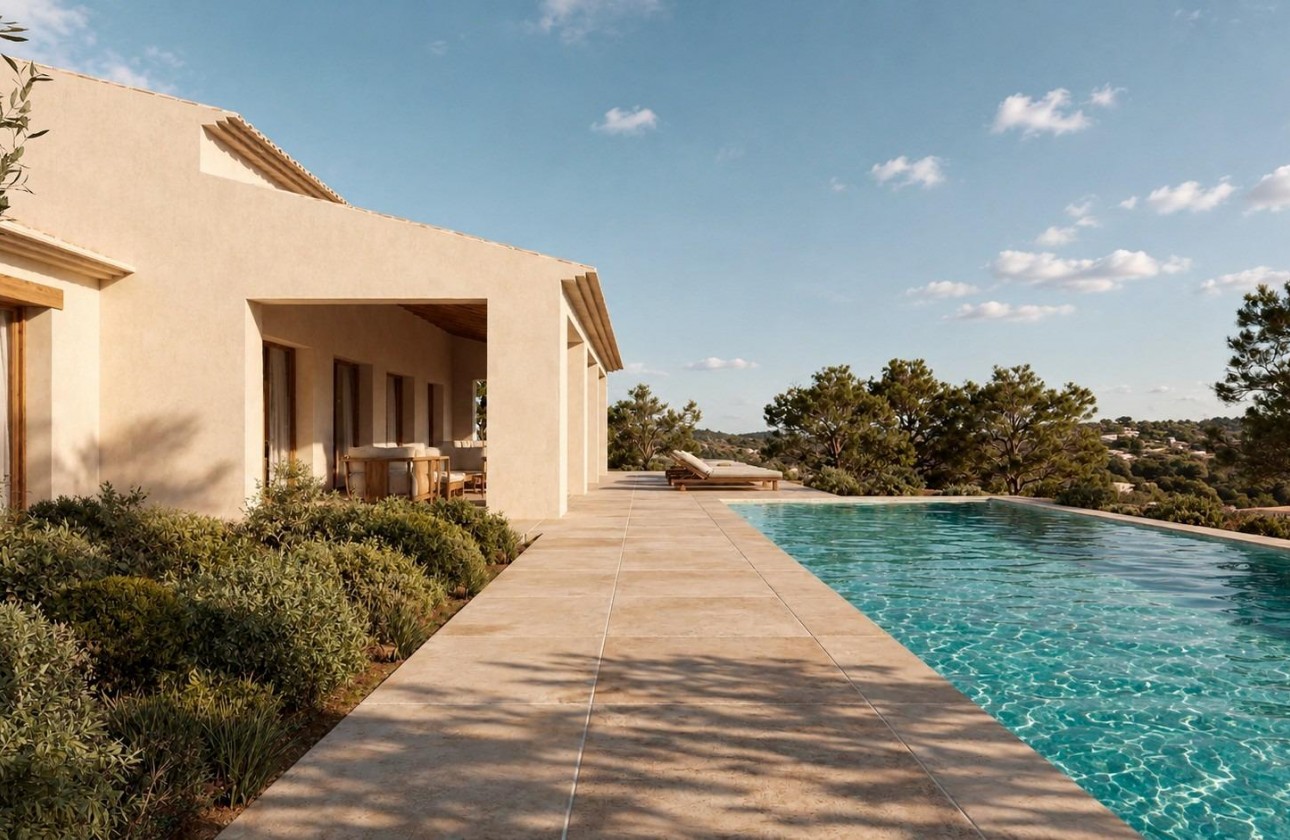 Nueva construcción  - Chalet Independiente - Benissa - Serrallonga