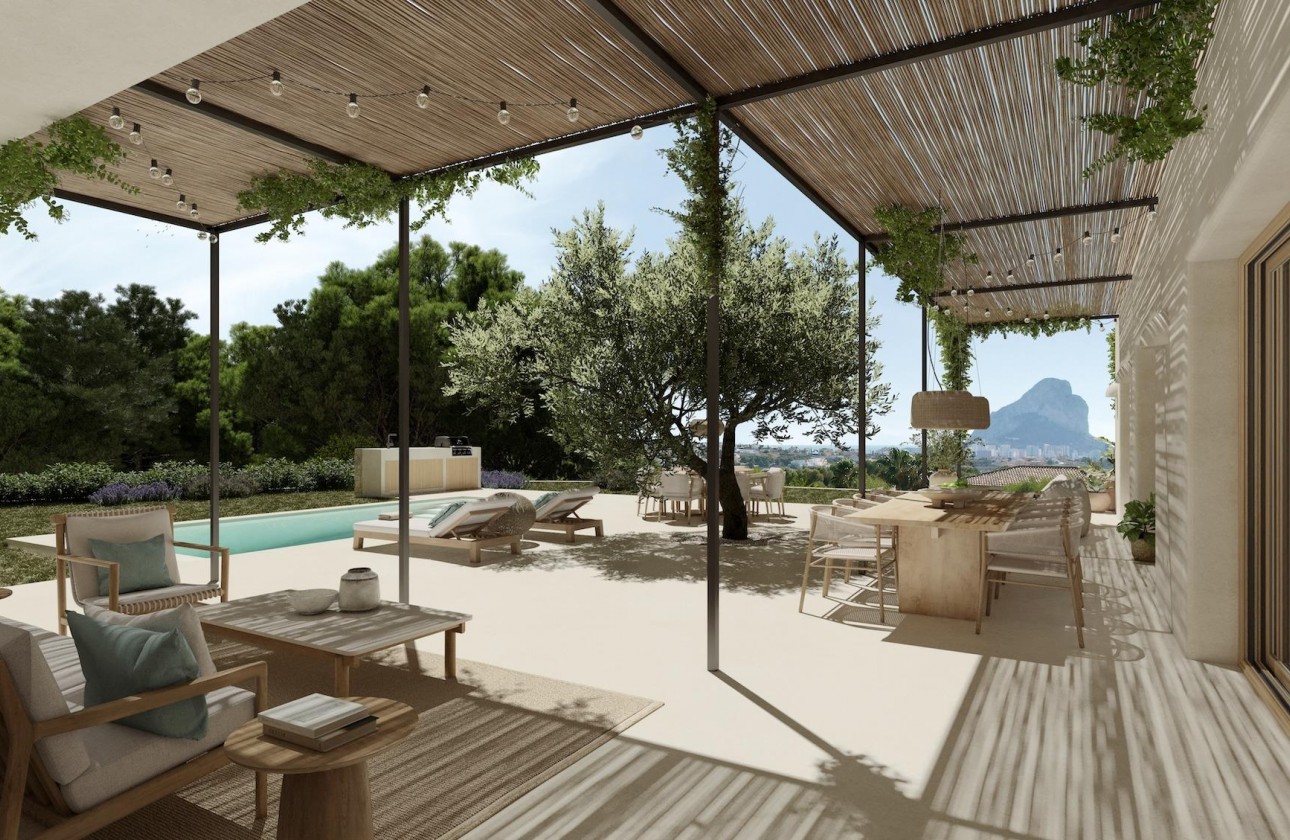 Nueva construcción  - Chalet Independiente - Calpe - Partida Garduix