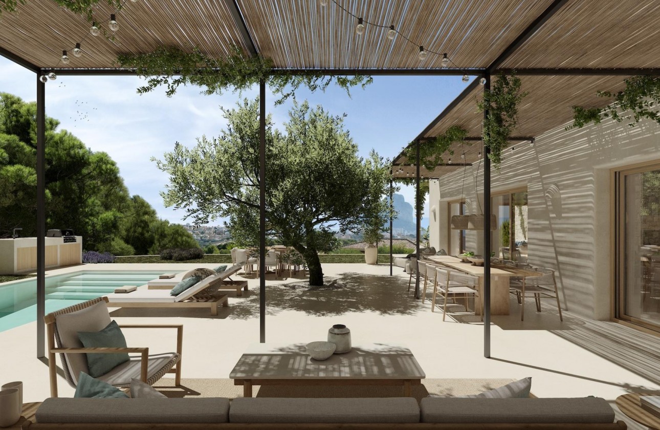 Nueva construcción  - Chalet Independiente - Calpe - Partida Garduix