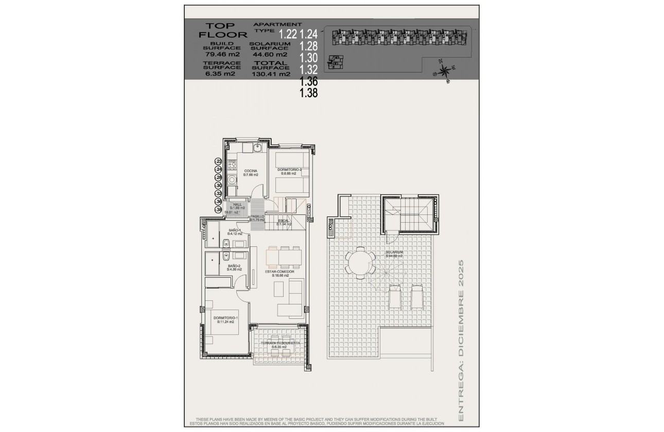 Nybygg - Bungalow - Torrevieja - Altos del Sol