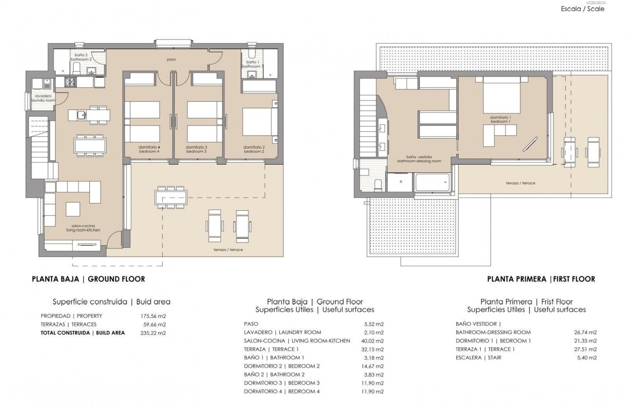Nybygg - Detached Villa - Orihuela - Vistabella Golf
