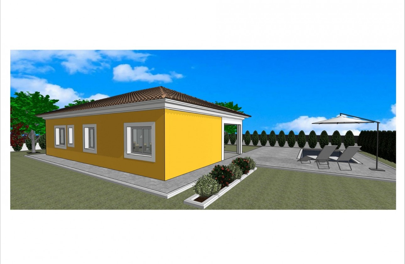 Nybygg - Detached Villa - Pinoso