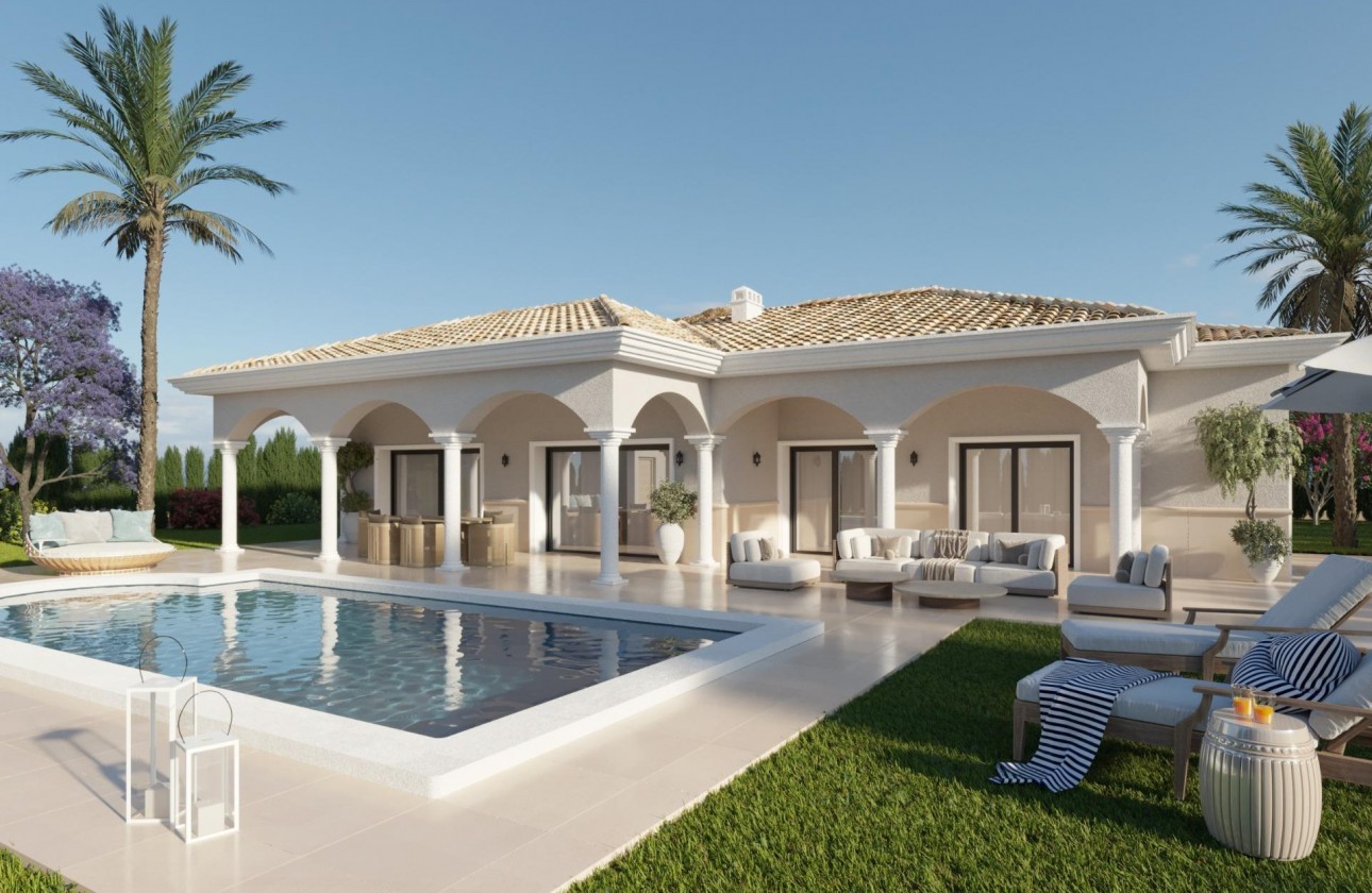 Nybyggnation - Fristående Villa - Pinoso