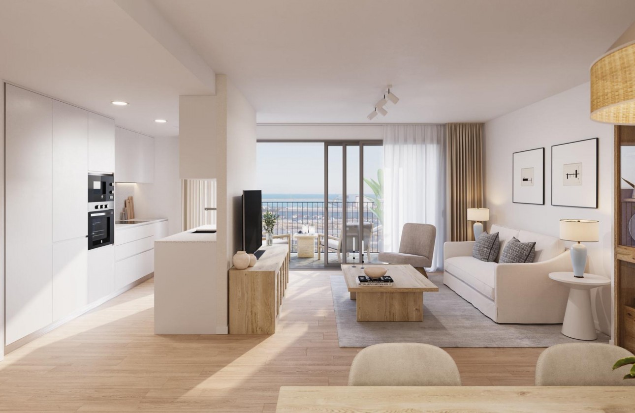 Nybyggnation - Lägenhet - Alicante - Benalua
