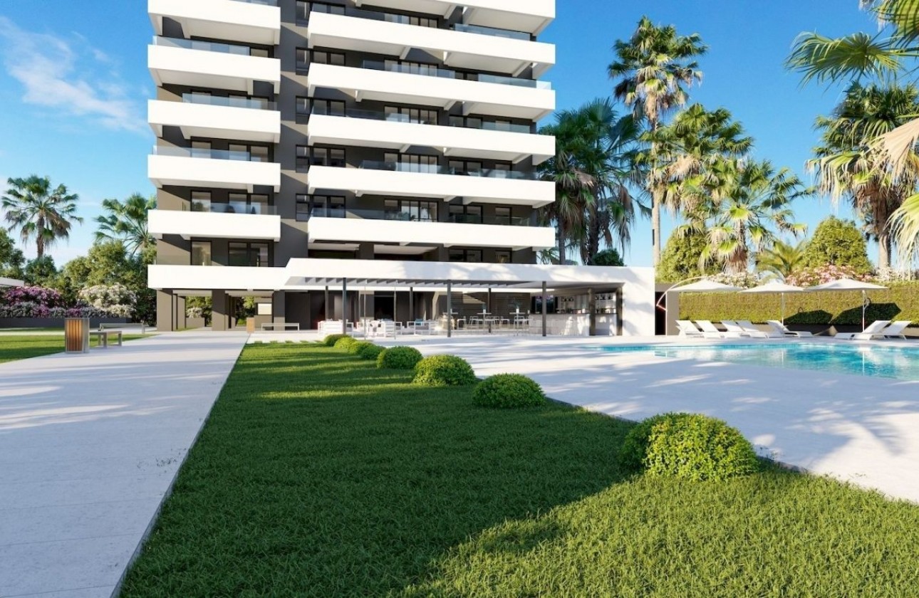 Nybyggnation - Lägenhet - Calpe - Playa Arenal-bol