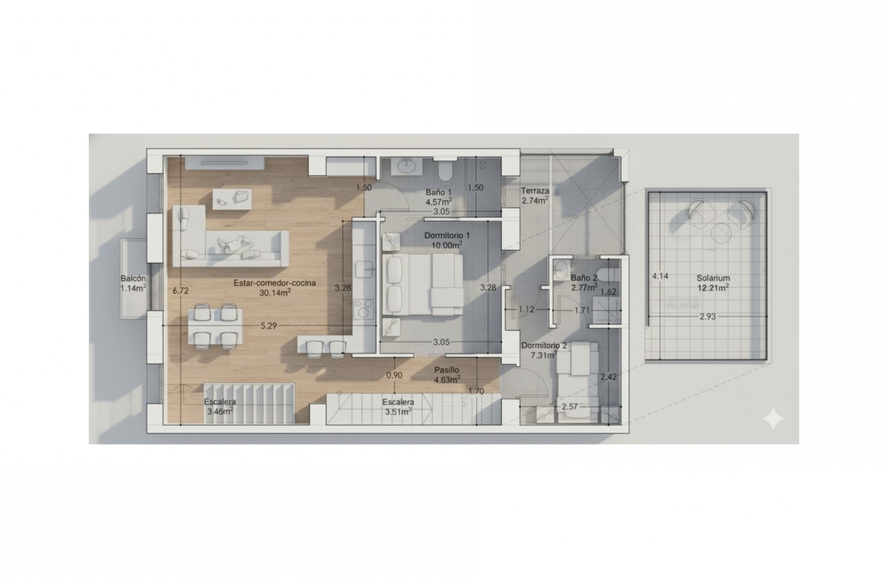 Перепродажа - Квартира - Alicante