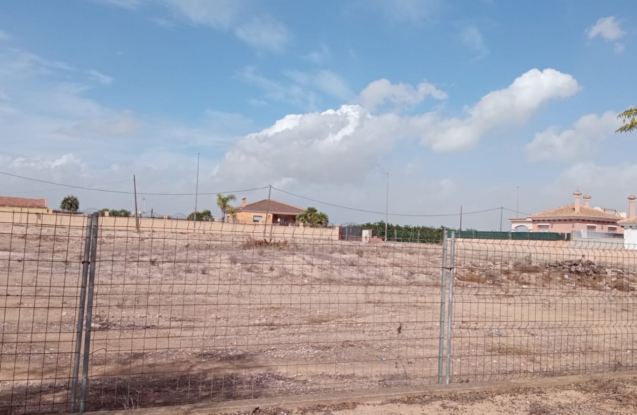 Resale - Plot / Land - Los Montesinos