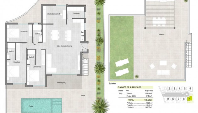 Nueva construcción  - Chalet Independiente - Alhama De Murcia - Condado De Alhama Resort