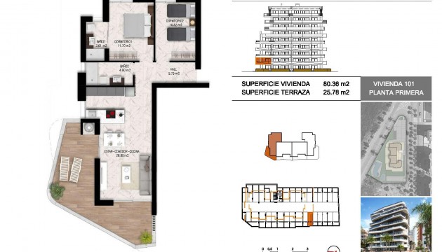 Neue Gebäude - Apartment - Guardamar del Segura