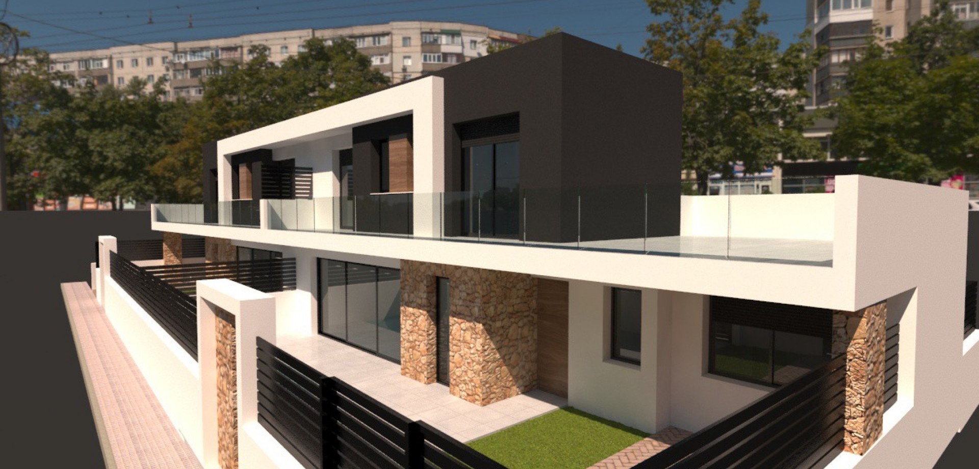 Semi-detached house in Los Montesinos