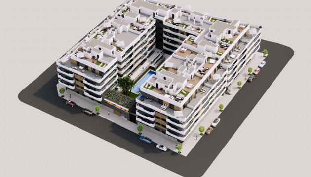 Nybyggnation - Lägenhet - Santa Pola - Eroski