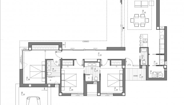 Nueva construcción  - Chalet Independiente - Benitachell - Cumbre Del Sol