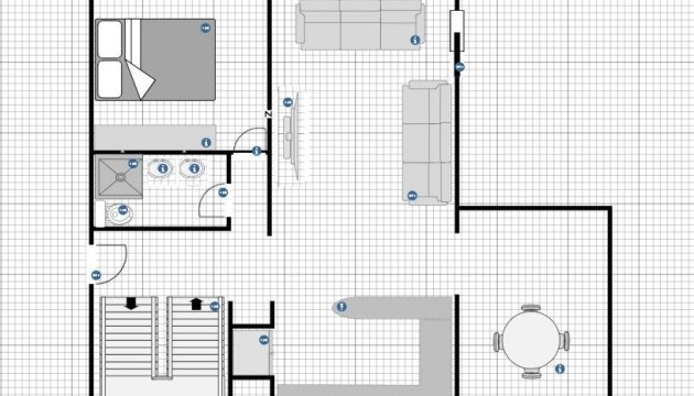 Begagnad - Fristående Villa - Orihuela Costa - Las Filipinas