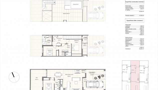 Nieuwbouw Woningen - Herenhuis - Pilar de la Horadada - Torre de la Horadada