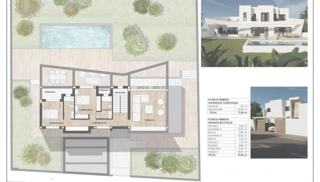 Nieuwbouw Woningen - Detached Villa - Polop - Alberca