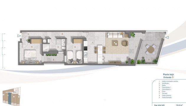 Nieuwbouw Woningen - Apartment - San Pedro del Pinatar - Villananitos