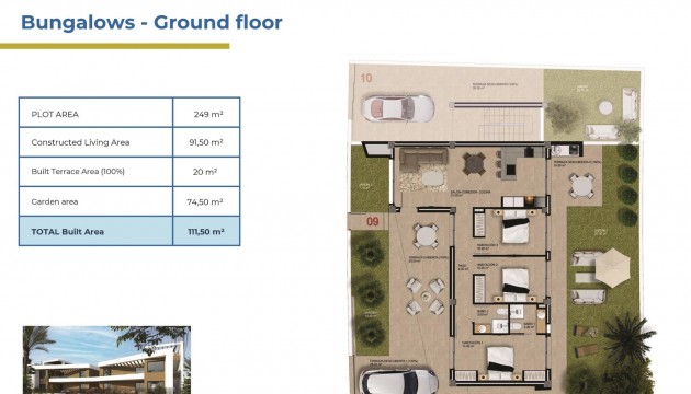 Nieuwbouw Woningen - Bungalow - Orihuela Costa - Punta Prima