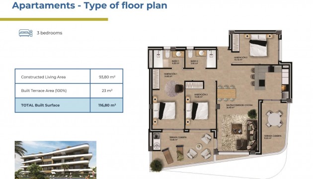 Neue Gebäude - Apartment - Orihuela Costa - Punta Prima