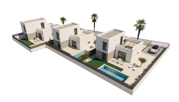 Nieuwbouw Woningen - Detached Villa - Algorfa - La Finca Golf Resort