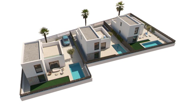 Nieuwbouw Woningen - Detached Villa - Algorfa - La Finca Golf Resort