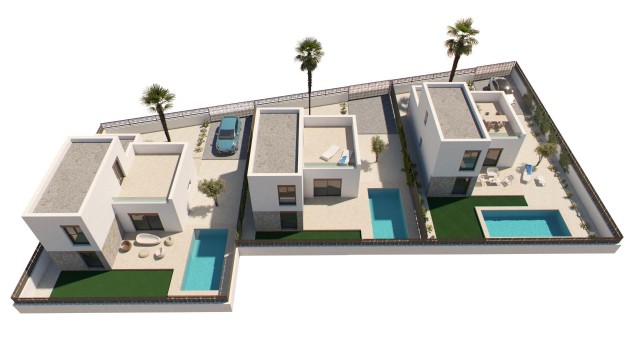 Nieuwbouw Woningen - Detached Villa - Algorfa - La Finca Golf Resort